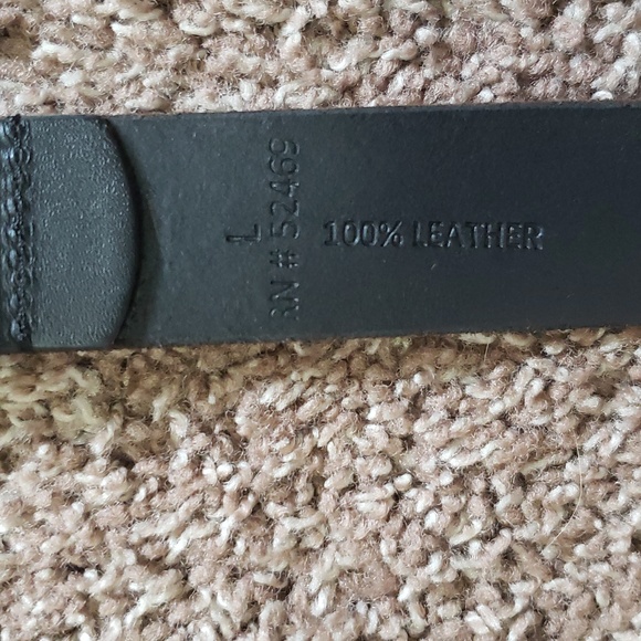 Genuine leather belt - Picture 2 of 3